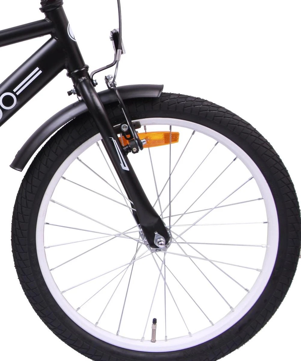 AMIGO BMX Fun- Kinderfiets 20 Inch - Jongens - Zwart - Afbeelding 4