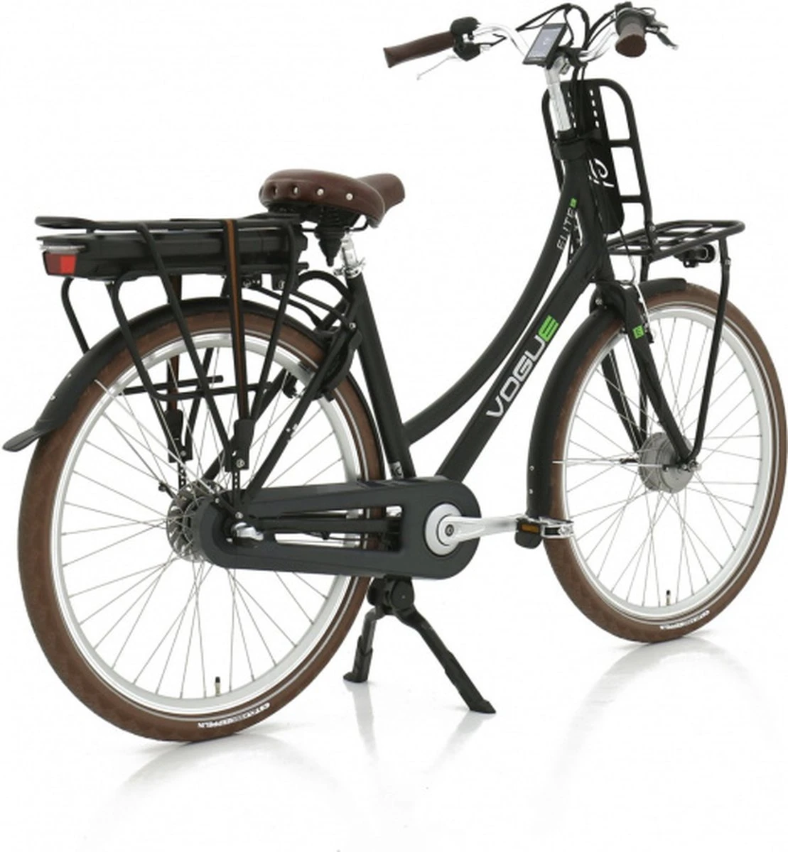Vogue Elite - Fiets (elektrisch) - Vrouwen - Matzwart - 50 - Afbeelding 10