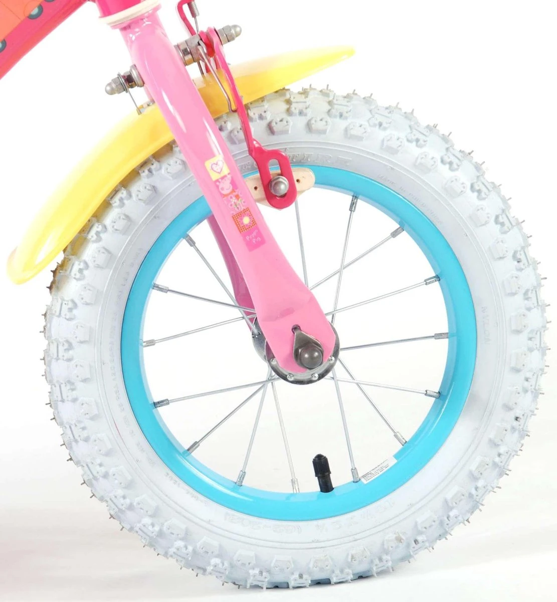 Volare Peppa Pig Kinderfiets - Meisjes - 12 Inch - Roze - Afbeelding 16