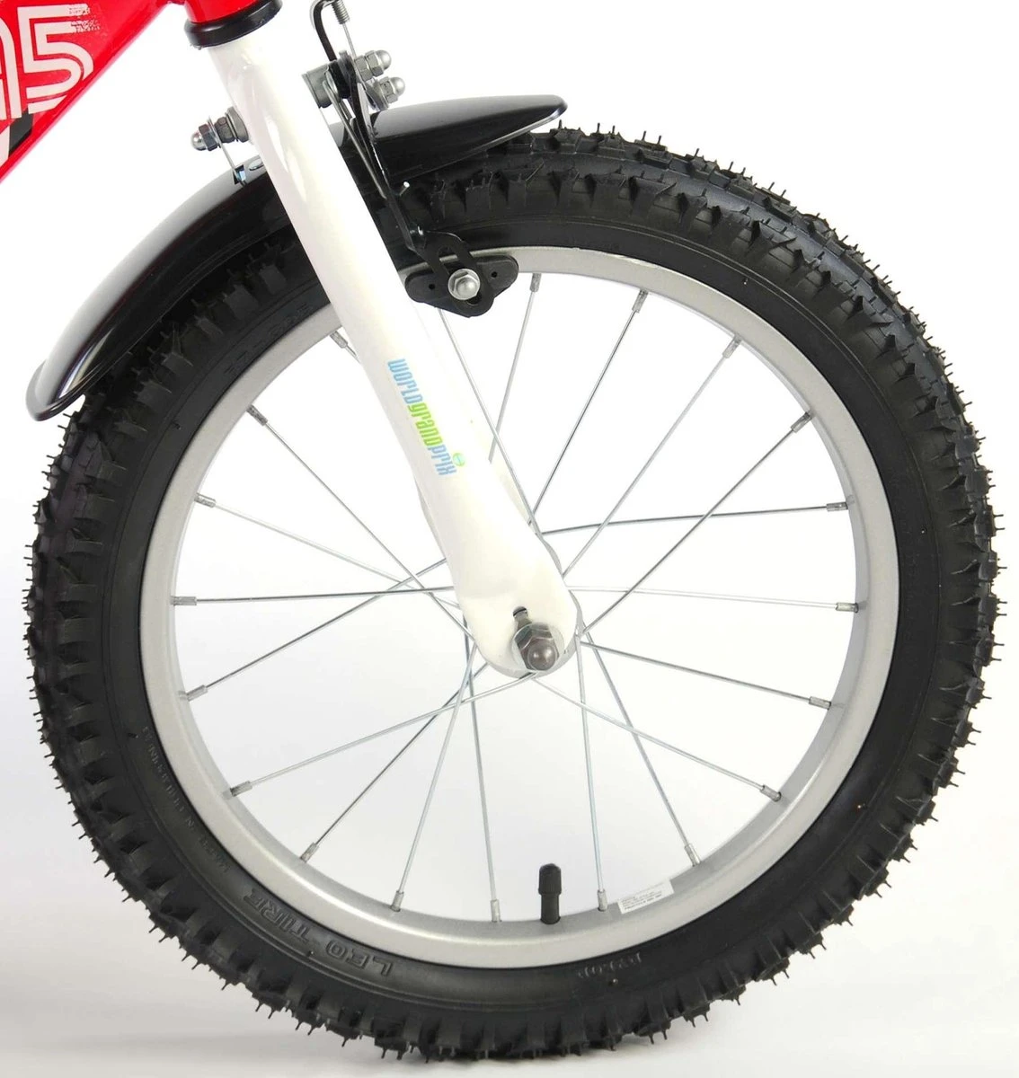 Volare Disney Cars Kinderfiets - Jongens - 16 Inch - Rood - Afbeelding 16