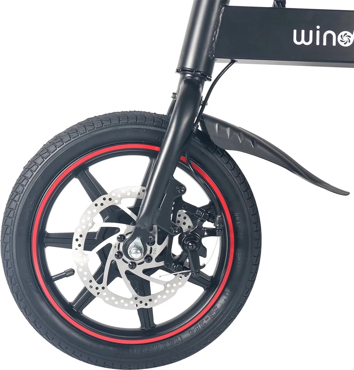 Windgoo B-20 Elektrische Vouwfiets - Snelheid 25 Km/h - 15-20 Km Bereik - Schijfremmen - Afbeelding 7