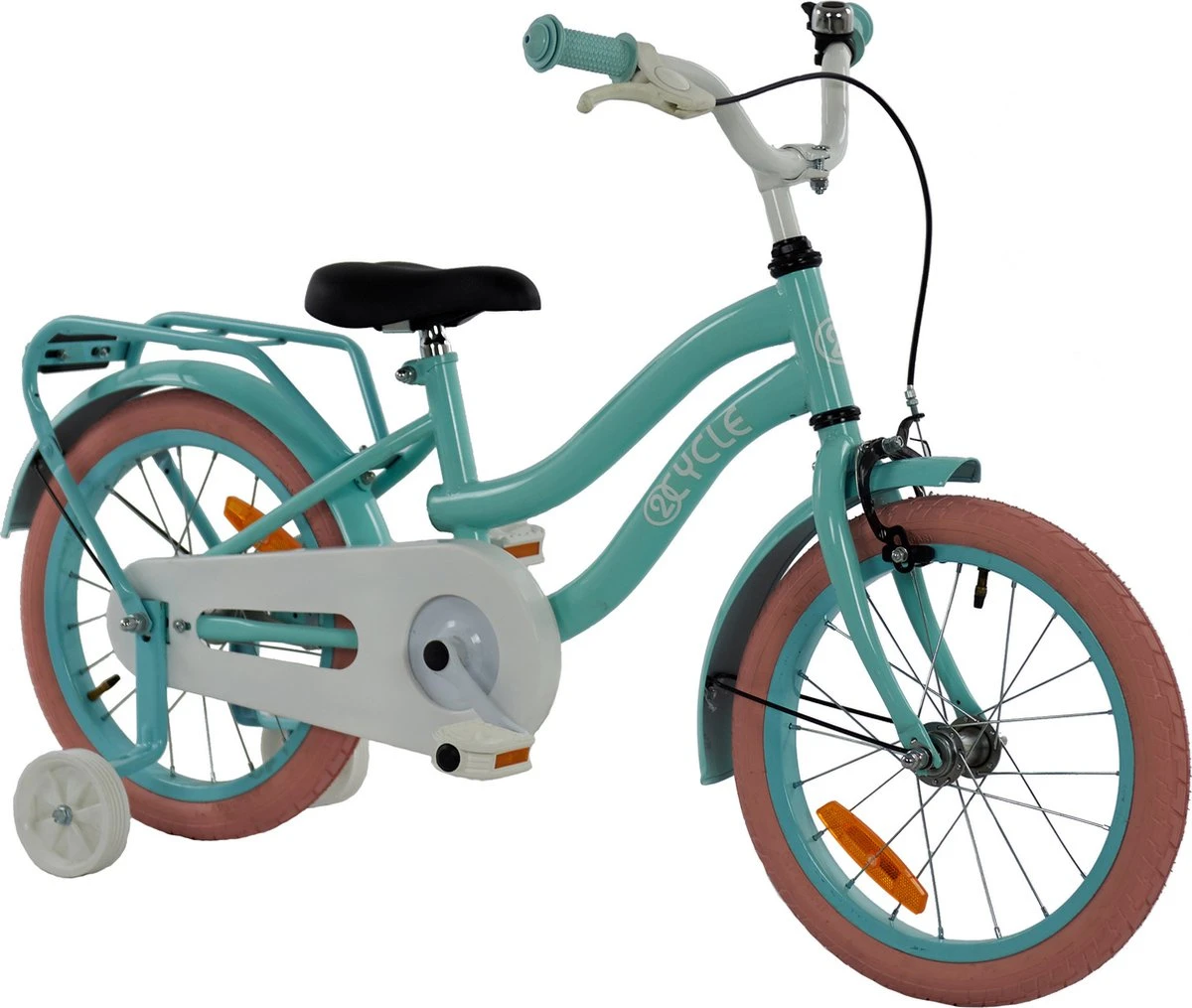 2Cycle Pretty Kinderfiets -16 Inch - Groen - Meisjesfiets
