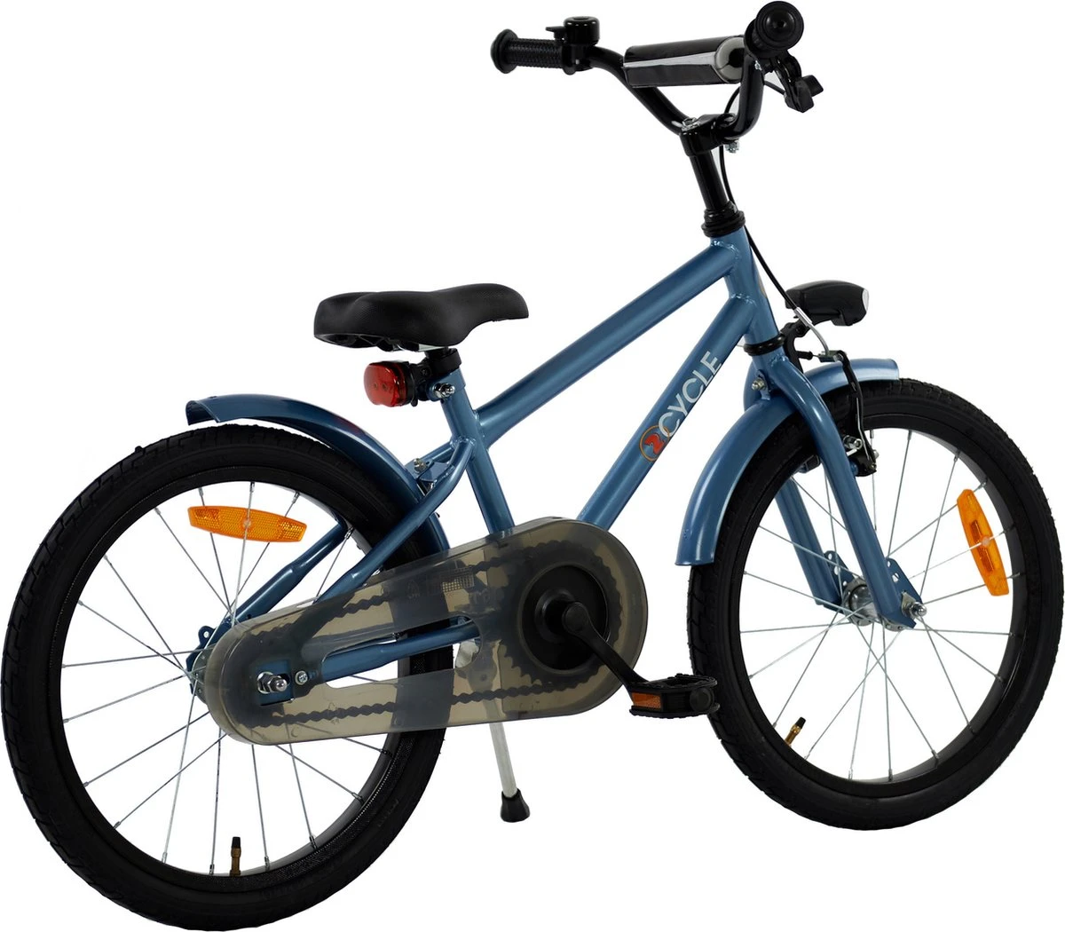2Cycle Racer Kinderfiets - 18 Inch - Blauw - Jongensfiets - Afbeelding 4