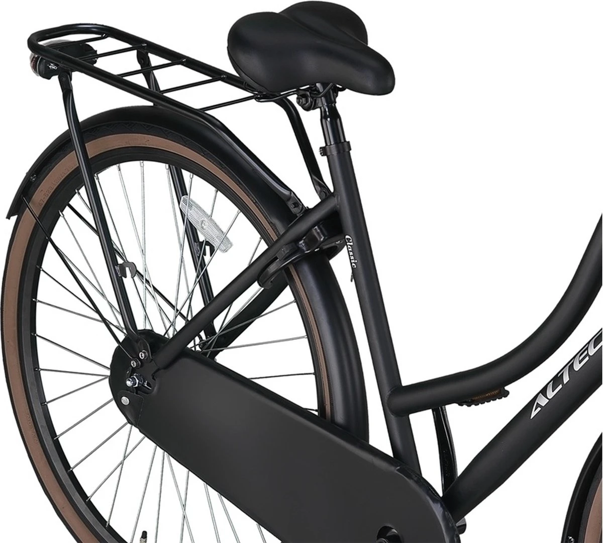 Altec Classic Transportfiets 28 Inch 53cm Zwart - Afbeelding 2
