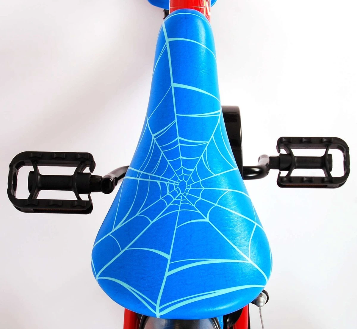 Spider-Man Kinderfiets - Jongens - 14 Inch - Rood/Blauw - Twee Handremmen - Afbeelding 13