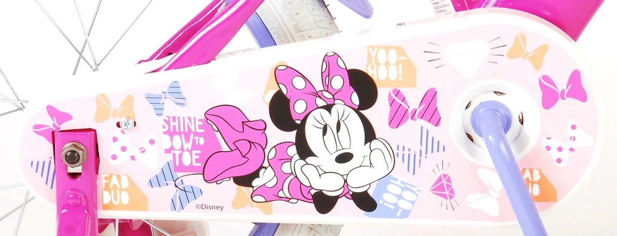 Disney Minnie Cutest Ever! Kinderfiets - Meisjes - 16 Inch - Roze - Afbeelding 4