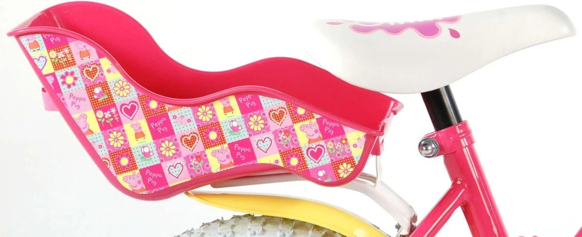 Volare Peppa Pig Kinderfiets - Meisjes - 12 Inch - Roze - Afbeelding 13