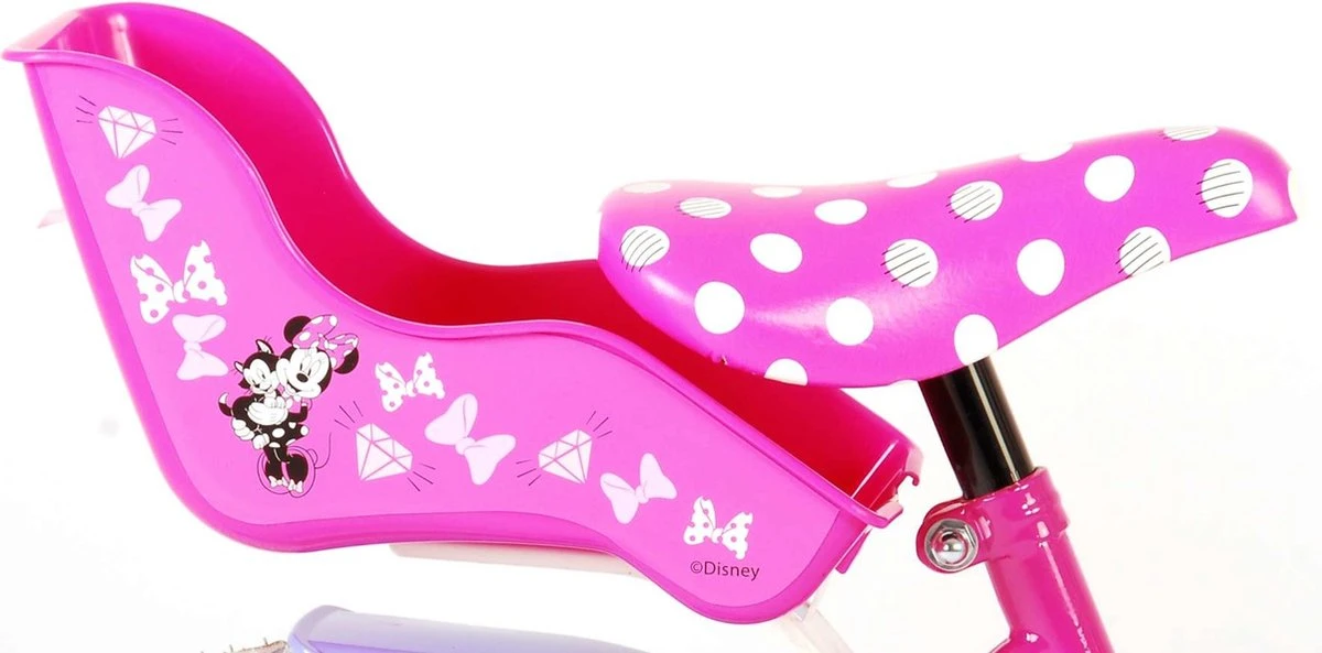Disney Minnie Cutest Ever! Kinderfiets - Meisjes - 16 Inch - Roze - Afbeelding 3
