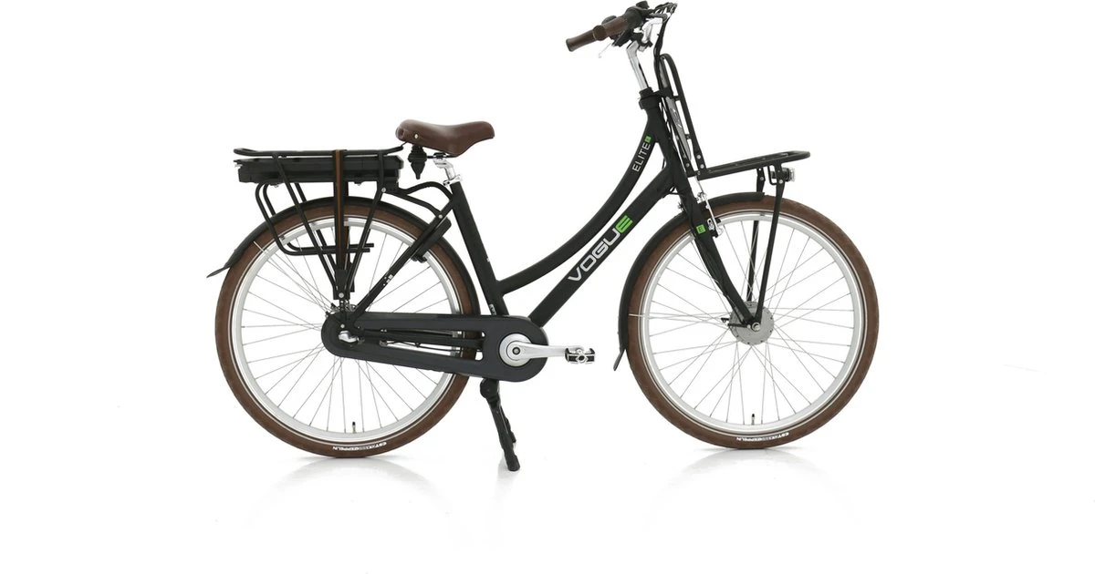 Vogue Elite - Fiets (elektrisch) - Vrouwen - Matzwart - 50 - Afbeelding 9
