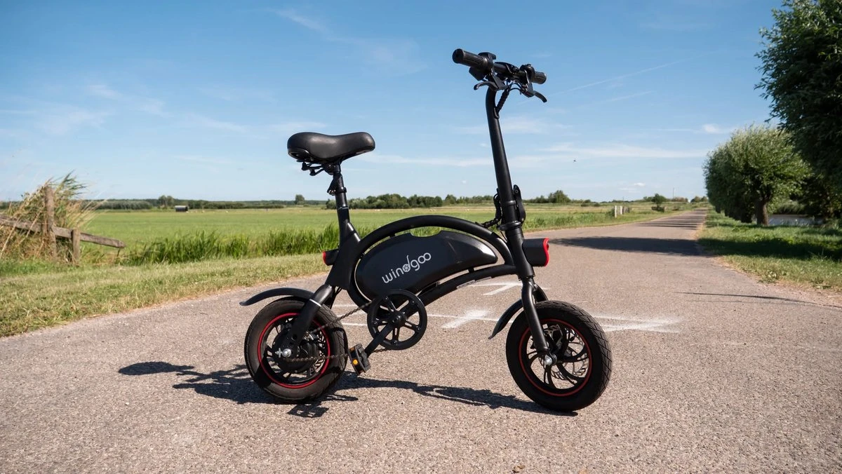 Windgoo - B3 Elektrische Long-Range E-Bike Met Trappers - E-bike - 25Km / H - Zwart - Afbeelding 8