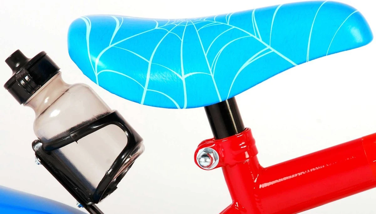 Marvel Spider-Man Kinderfiets - Jongens - 16 Inch - Blauw/Rood - Afbeelding 5