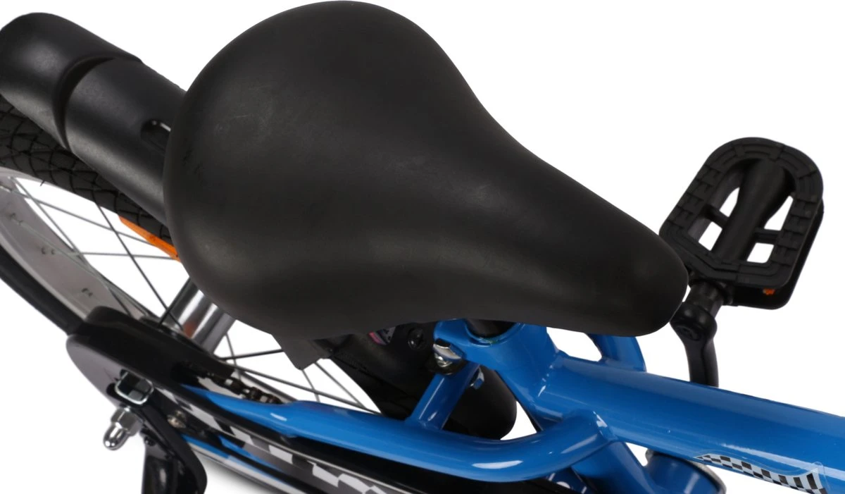 SJOEF Race Jongensfiets 14 Inch - Blauw - Afbeelding 5