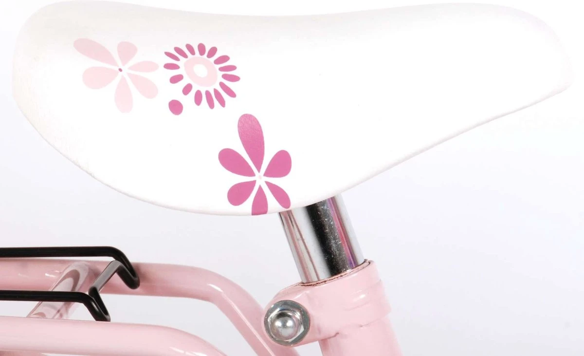 Volare Ashley Kinderfiets - Meisjes - 12 Inch - Roze - 95% Afgemonteerd - Afbeelding 5