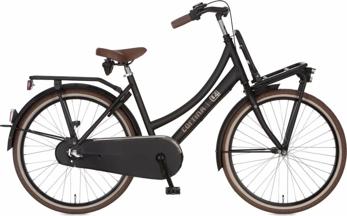 Cortina U4 Mini - Stadsfiets - Jeugdfiets - M26 Jet Black Matt R3 - Afbeelding 2