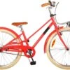 Volare Melody Kinderfiets - Meisjes - 24 Inch - Koraal Rood - Prime Collection