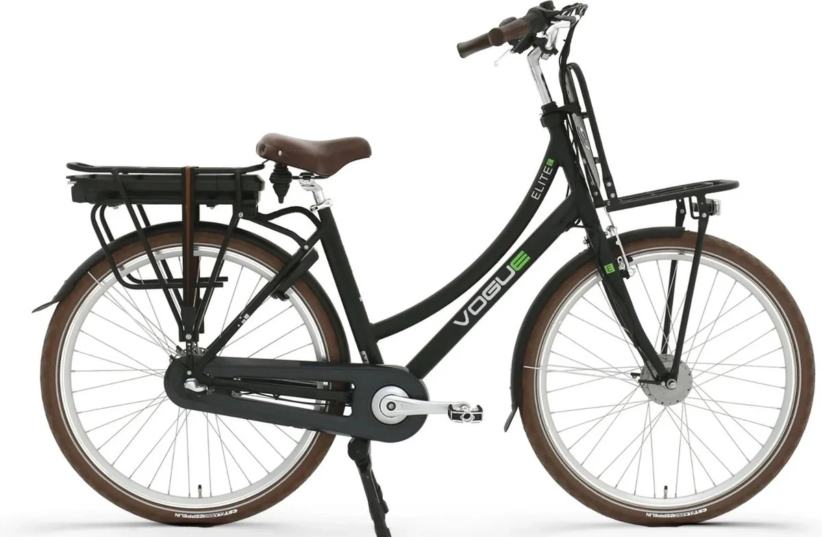 Vogue Elite - Fiets (elektrisch) - Vrouwen - Matzwart - 50
