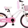 Amigo Flower Meisjesfiets - Kinderfiets 18 Inch - Wit
