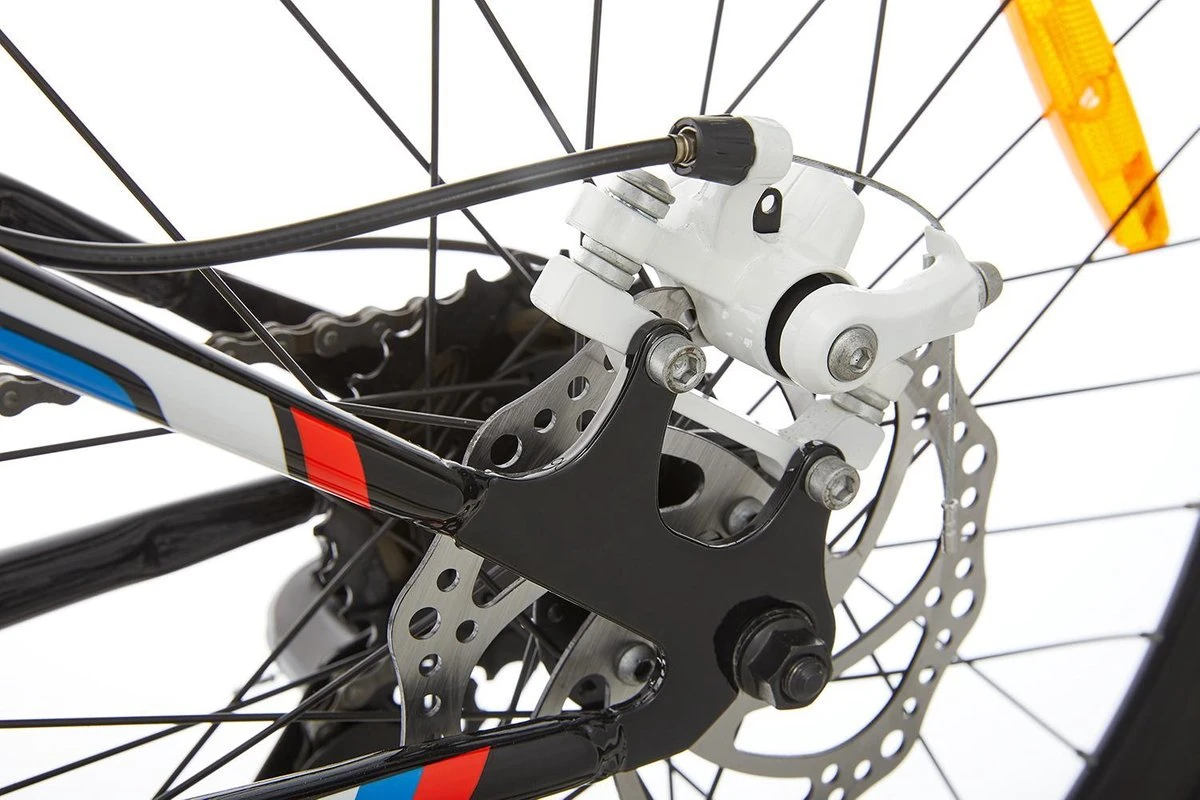 Supersuper Kiyoko Kinder Mountainbike - 7 Versnellingen - 26 Inch - Jongens - Zwart/Blauw - Afbeelding 4