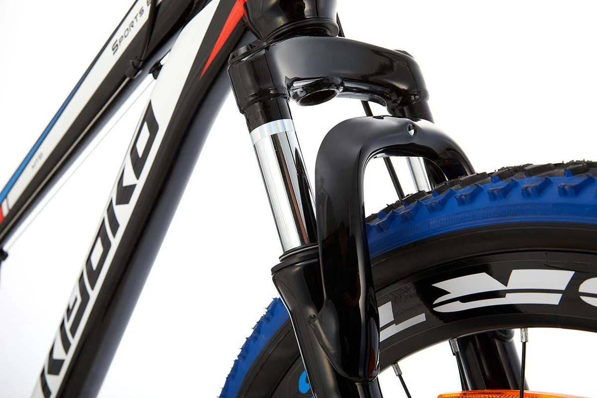 Supersuper Kiyoko Kinder Mountainbike - 7 Versnellingen - 26 Inch - Jongens - Zwart/Blauw - Afbeelding 5