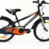 Sprint Casper - Mountainbike - Jongensfiets 20 Inch - Blauw/Oranje - Kinderfiets - Framemaat:26 Cm - BK21SI0810_2 Rij1-3-4