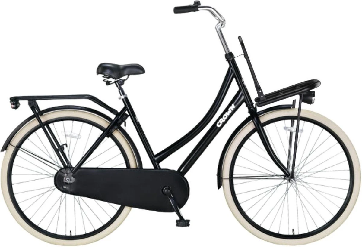 Crown Moscow Omafiets 28 Inch 53cm Zwart - Afbeelding 2