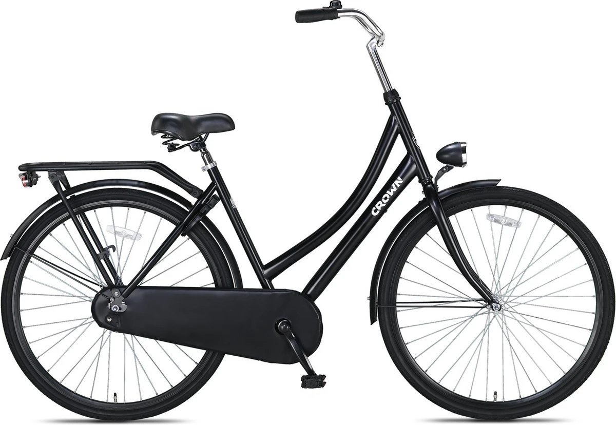 Crown Moscow Omafiets 28 Inch 53cm Zwart - Afbeelding 6
