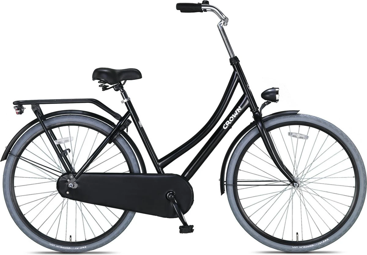 Crown Moscow Omafiets 28 Inch 53cm Zwart - Afbeelding 5