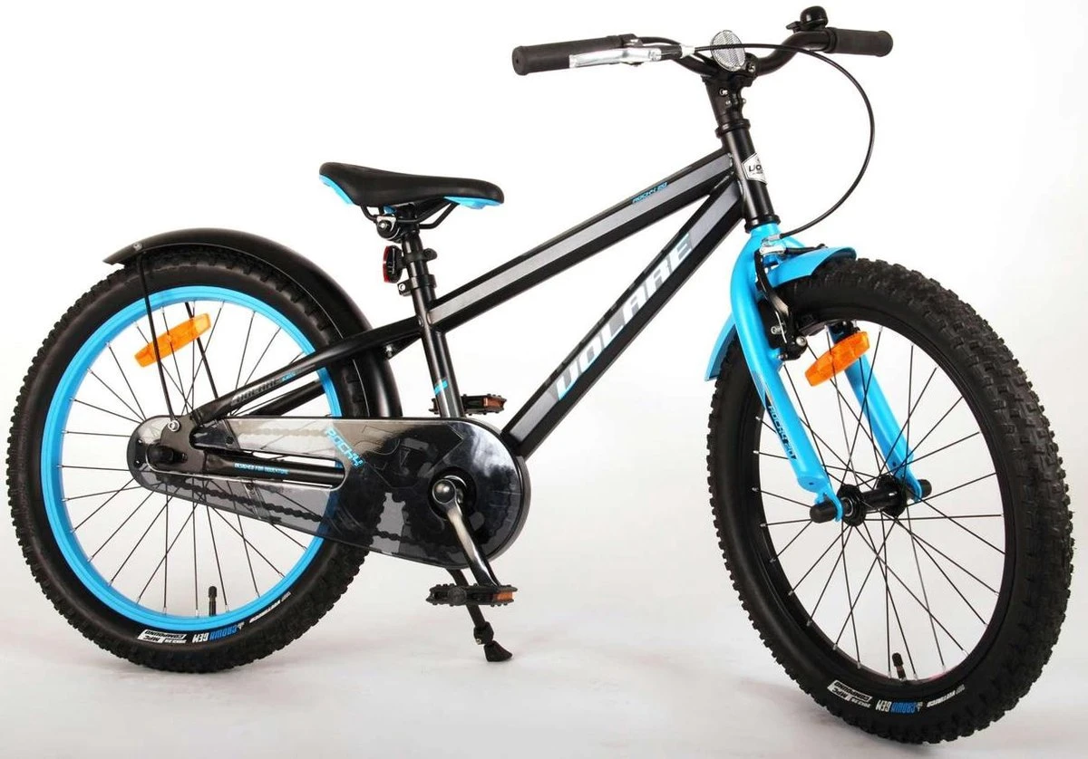 Volare Rocky Kinderfiets - 20 Inch - Zwart - 95% Afgemonteerd - Prime Collection - Afbeelding 17