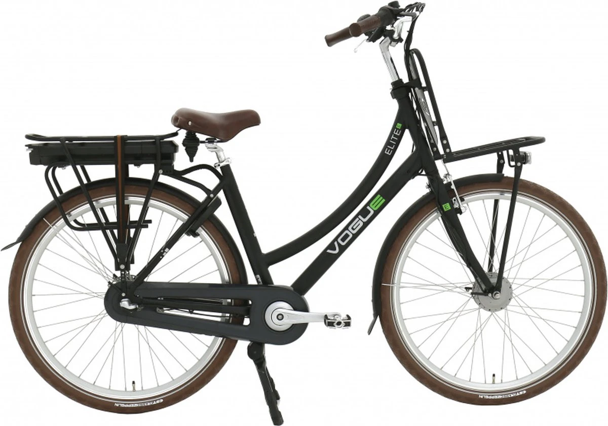 Vogue Elite - Fiets (elektrisch) - Vrouwen - Matzwart - 50 - Afbeelding 6