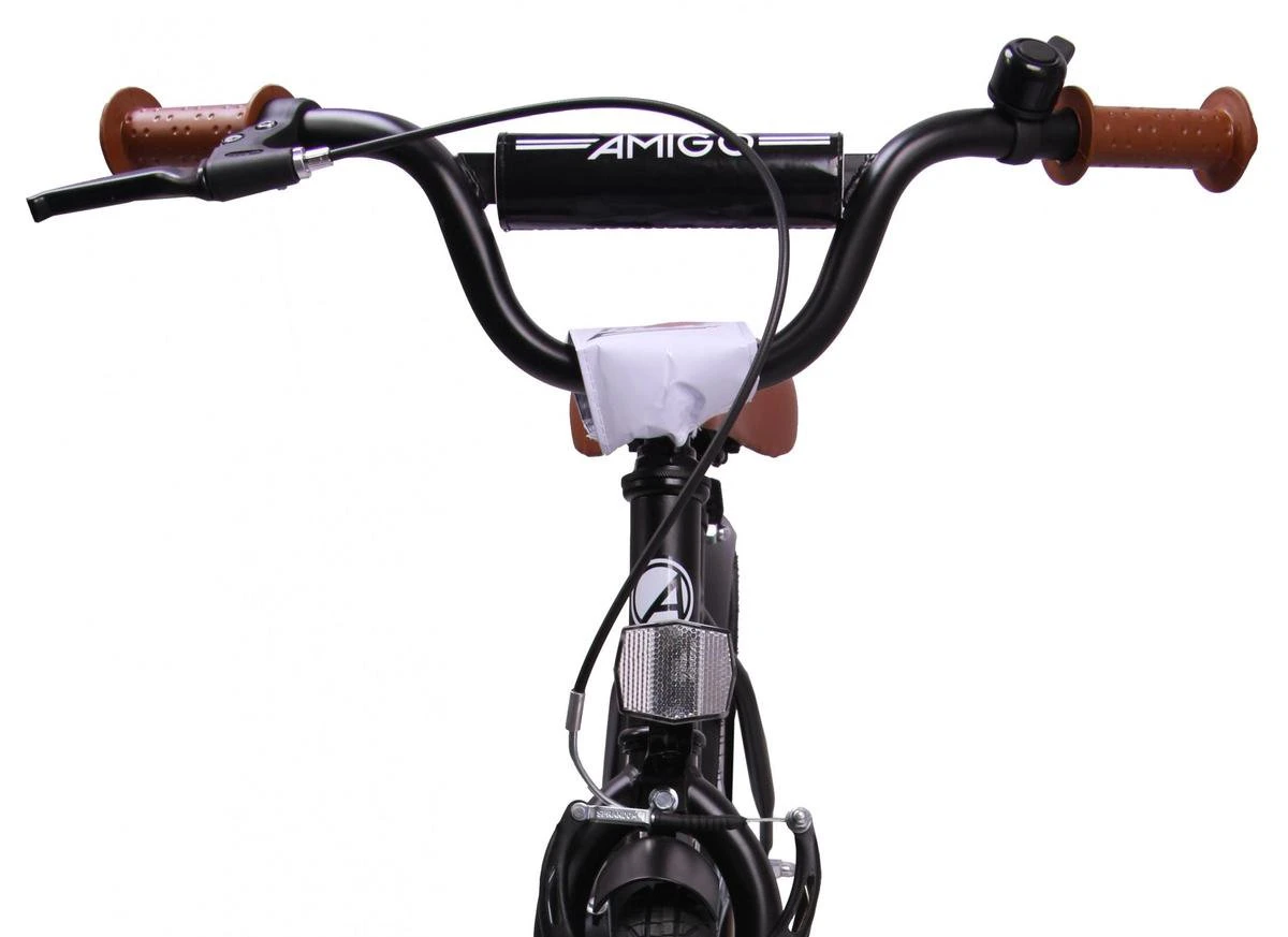 AMIGO BMX Fun- Kinderfiets 20 Inch - Jongens - Zwart - Afbeelding 8