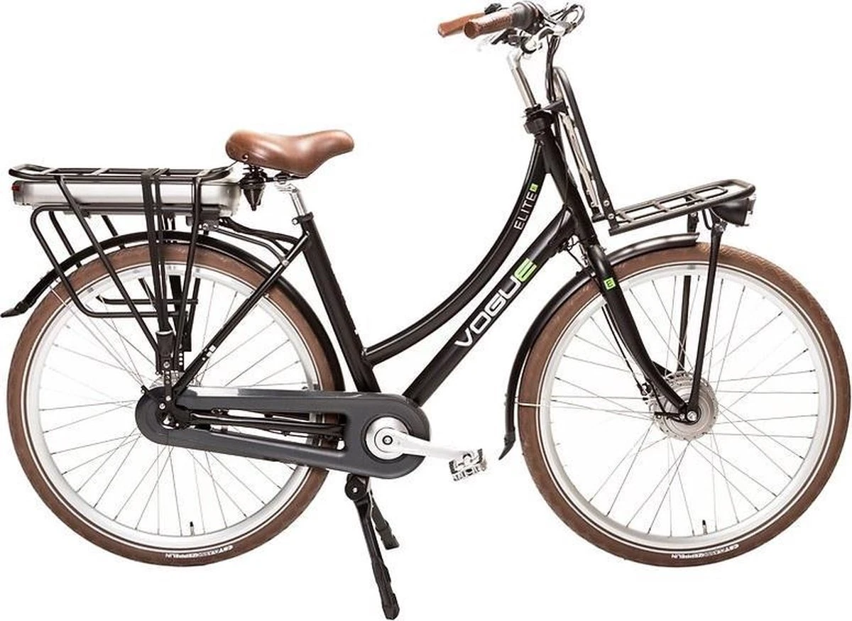 Vogue Elite - Fiets (elektrisch) - Vrouwen - Matzwart - 50 - Afbeelding 5