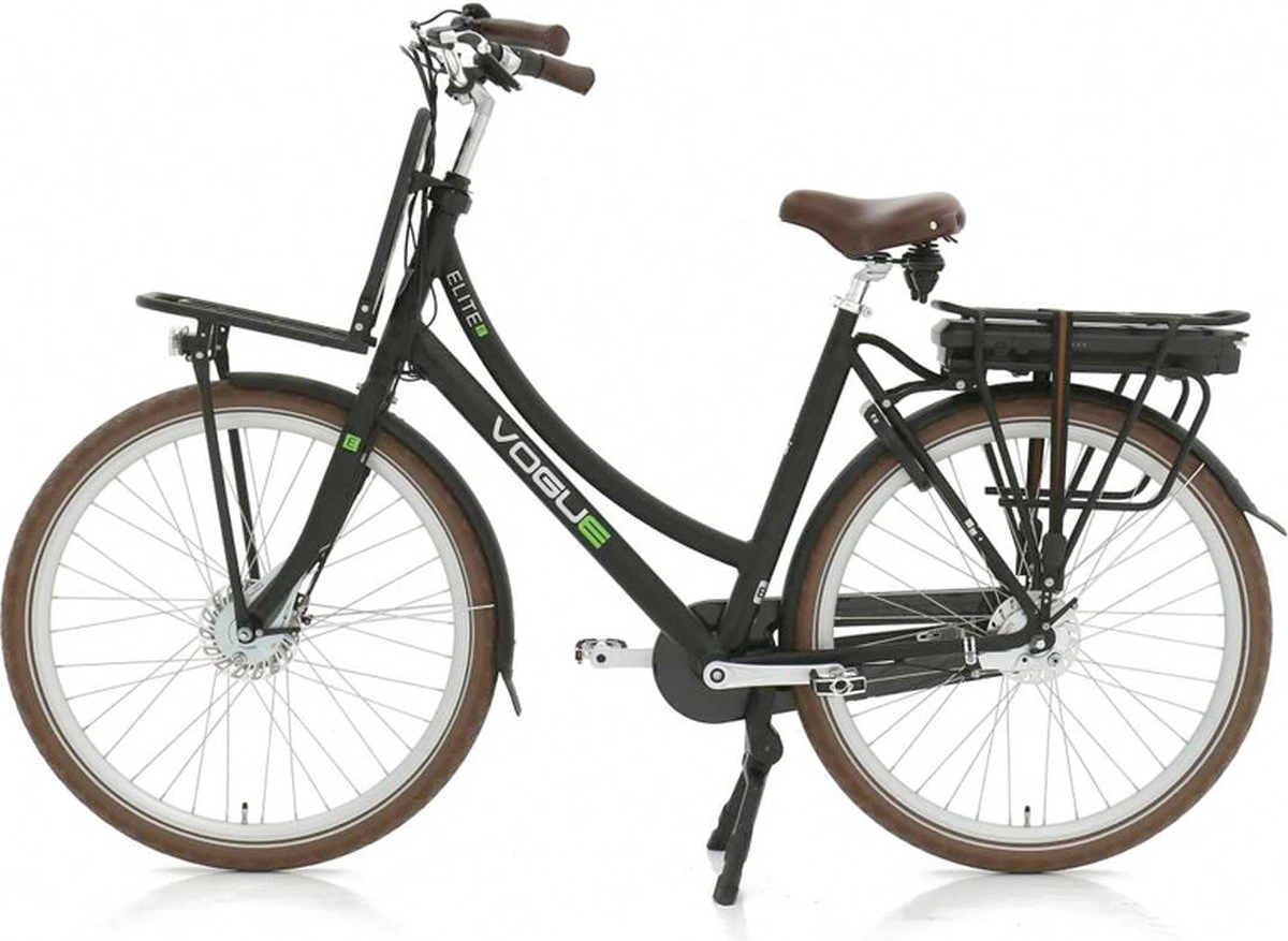 Vogue Elite - Fiets (elektrisch) - Vrouwen - Matzwart - 50 - Afbeelding 4