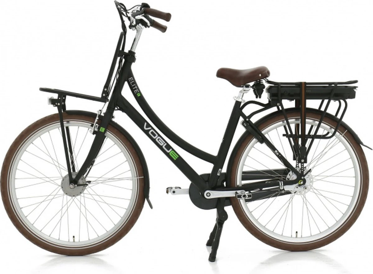 Vogue Elite - Fiets (elektrisch) - Vrouwen - Matzwart - 50 - Afbeelding 8