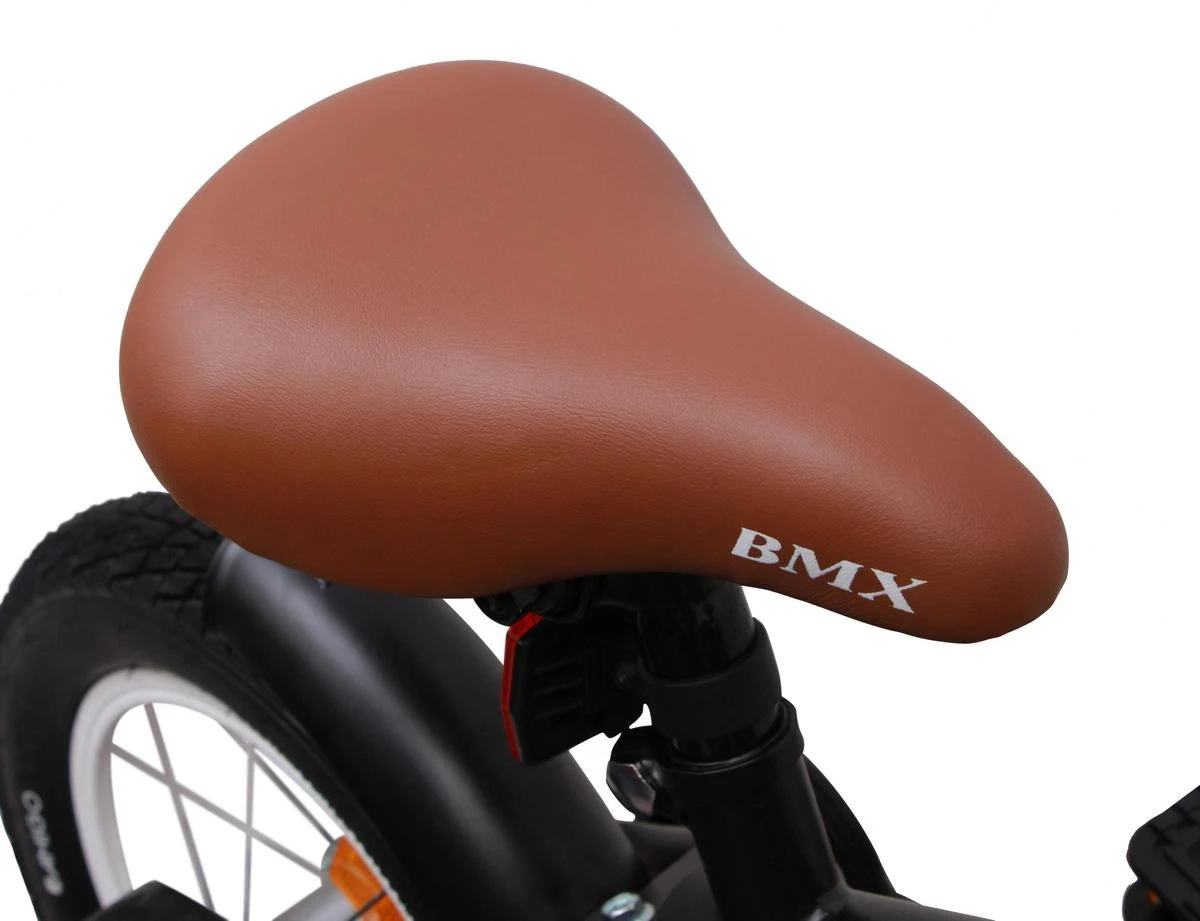 Amigo BMX Fun Jongensfiets - Kinderfiets 12 Inch - Matzwart - Afbeelding 11