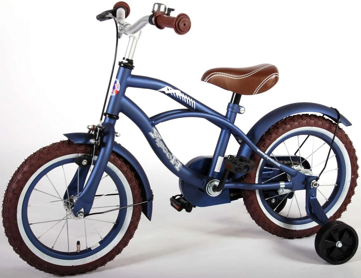 Volare Blue Cruiser Kinderfiets - Jongens - 14 Inch - Blauw - 95% Afgemonteerd - Afbeelding 8