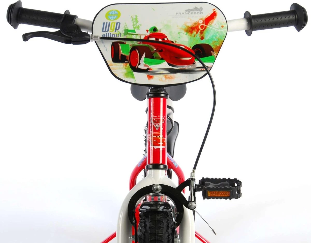 Volare Disney Cars Kinderfiets - Jongens - 16 Inch - Rood - Afbeelding 13