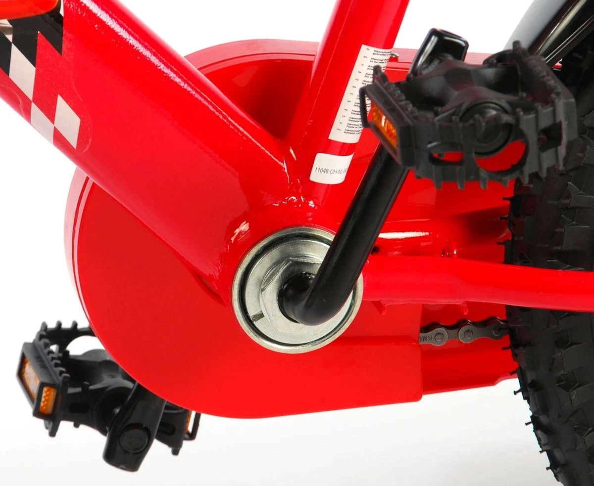 Volare Disney Cars Kinderfiets - Jongens - 16 Inch - Rood - Afbeelding 8