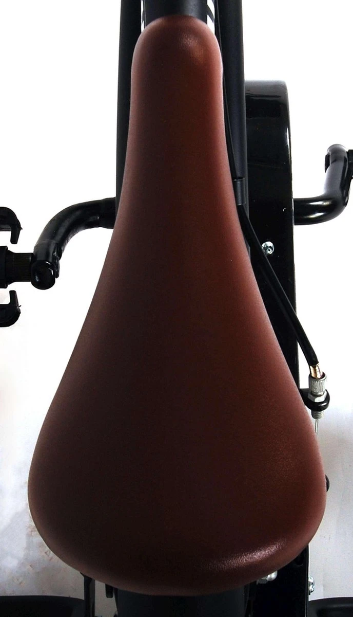 Volare Black Cruiser Kinderfiets - Jongens - 12 Inch - Zwart - 2 Handremmen - Afbeelding 15