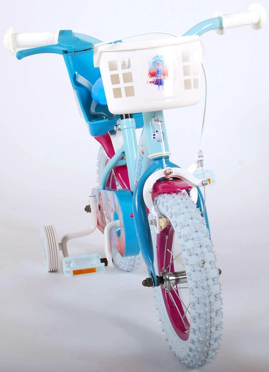 Volare Disney Frozen 2 Kinderfiets - Meisjes - 12 Inch - Blauw/Paars - Afbeelding 5