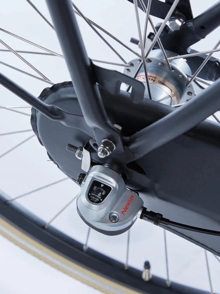 Cortina U4 - Stadsfiets - D50 - Jet Black Matt - R3 - Afbeelding 8